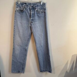 Vintage Restored Levi 501 Jeans 32"W X 30" Inseam, Unisex